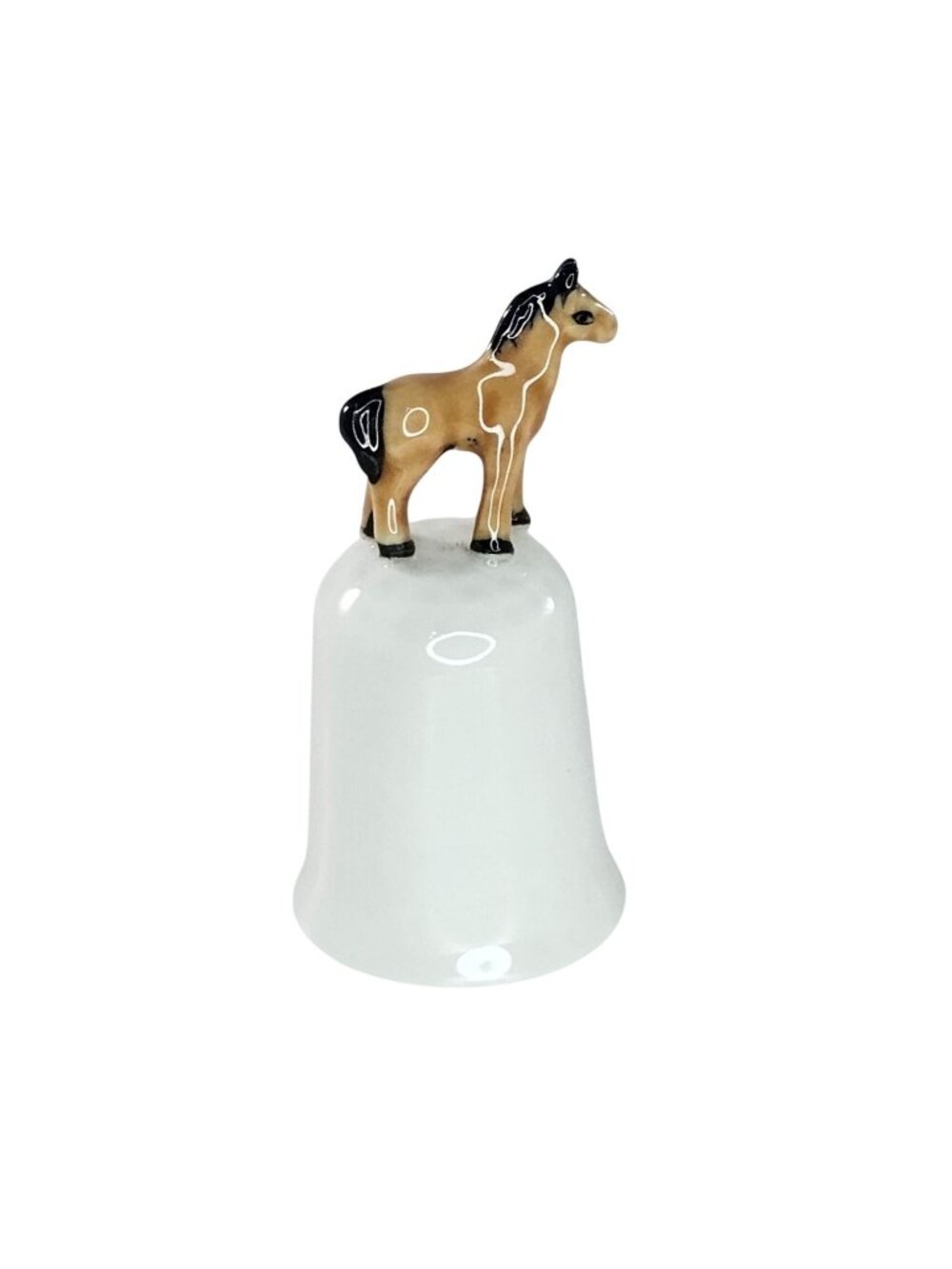 Klima Porcelain Horse Thimble Miniature Figurine Tiny Pony Ceramic Cottagecore